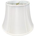 thumbnail image 1 of SHIBA-Royal Designs Modified Bell Lamp Shade - White - 10 x 16 x 12.5, 1 of 4