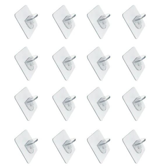 RENACLIPY Durable Acrylic Shelf Support Pegs, Easy to Use, Strong Stickiness, Home Decor
