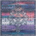 thumbnail image 1 of Unique Loom Renaissance Medallion Rug 7' 3 x 7' 3 Square Multi/Purple/Purple, 1 of 1