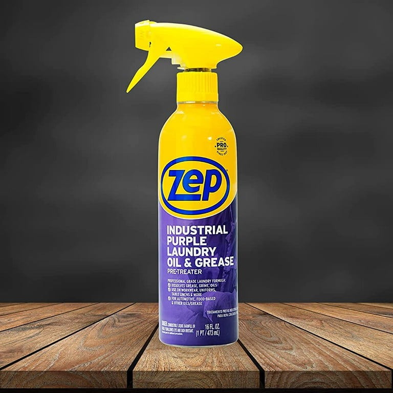 Zep Industrial Purple Heavy-Duty Degreasing Wipes - 65 Count (Case of 4) - ZUINDPRPL65 - Dissolves Oil, Grease and Adhesives Fast