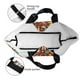 thumbnail image 4 of Balery Retro Coffee Bolsa Tote Estilo Estético con Cremalleras, Bolsa de Hombro, Bolsa de Compras Grande y Plegable, 4 of 8