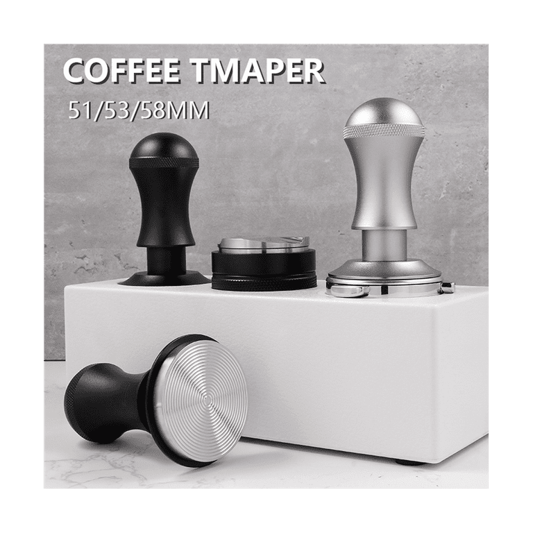 Tamper 58mm - White & Silver