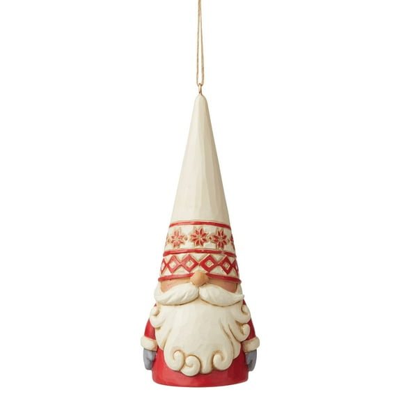 Enesco Jim Shore Heartwood Creek Nordic Noel Gnome Hanging Ornament