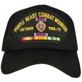 thumbnail image 2 of Purple Heart Vietnam 59-75 USA Made Hat, 2 of 5