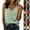 08# Light Green, variant on Satin Tank Tops for Women Loose Fit Sleeveless V Neck Cami Shirts Silk Camisole Blouses Satin Blouse for Under Blazer,Red 2XL