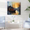 thumbnail image 2 of Designart "Coastalport Port Of Calm X" Nautical & Beach Metal Wall Art, 2 of 5