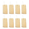thumbnail image 1 of Paquete de 8 esponjas naturales para platos, estropajo de cocina compostable, estropajo para lavavajillas a base de plantas de lufa, biodegradable, 1 of 6