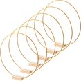 thumbnail image 4 of SUTENGDA 2 Set of Metal Floral Hoop Table Centerpiece with Base Dream Catcher Wedding Wreath DIY Rings, 4 of 6