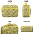 thumbnail image 3 of Bright Yellow Lemon Lover Lunch Bag - 8-Hour Fresh Food Storage, Compact & Leakproof Design, 3 of 4