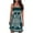 Green, variant on Ichuanyi Woman Dress Women Sexy Tube Strapless Strapless Printing Sleeveless A-Line Skirt Dress Dress