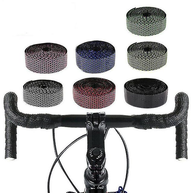 2 piezas de cinta para manillar de bicicleta MTB bicicleta de carretera antideslizante barra de mango Eva para ciclismo (verde) Afortunado Sencillez