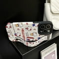 thumbnail image 3 of Hello Kitty Kuromi Wrist Strap Holder Case for iPhone 15 14 11 Pro Max 13 12 XR XS X 8 7 Plus SE 2020 Vertical Stripe Back Cover, 3 of 6