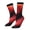 2 Black-1, variant on Closeup Red Flamingo Portrait Print Adult Socks for Men & Women,Calf Socks, Ankle Socks,Boots Socks,Breathable Casual Sock,Unisex Crew Socks