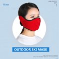 thumbnail image 2 of Máscara Deportiva De Invierno Equipo De Protección A Prueba De Viento Cubierta Facial Deportiva Gris Claro qarigey OD019378-06, 2 of 6