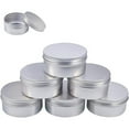 thumbnail image 3 of 1Box 6 Pcs 200ml Aluminum Tin Jars Round Aluminum Tin Cans Cosmetic Containers with Screw Cap Lid for DIY Crafts Salve Candle Travel Storage-Platinum, 3 of 7
