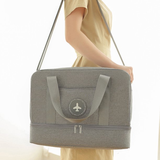 Waterproof Travel Duffel Bag, Carryon Sports Tote Bag, Weekend Bag