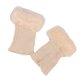 thumbnail image 1 of Qarigey Calentadores de piernas Tejido de ganchillo Faux Trim Flip Calcetines para invierno Cubierta de bota corta Fácil de combinar Puños Toppers Medias Beige Qarigey AP009047-03, 1 of 6