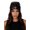 Circular Skull Style, variant on Black Leather Skull Headscarf Adjustable Fashion Biker Hat Motorcycle Skull Cap with Snug Fit for Riding Outdoor Activities Skull Style