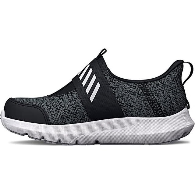 Under Armour Infant Boys' UA Surge 3 Slip On Sneaker Black/Black/White - 3026530-001