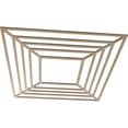 thumbnail image 2 of 30"OD x 11"ID x 3/8"T Raven Wood Fretwork Pierced Ceiling Medallion, Birch, 2 of 3