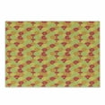 thumbnail image 1 of Colorful Cutting Board, Fresh Ripe Citrus Fruits Orange Grapefruit and Lemon Repeating Circular Pattern, Decorative Tempered Glass Cutting and Serving Board, Small Size, Multicolor, by Ambesonne, 1 of 1