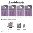thumbnail image 2 of Unique Bargains Polyester Bed Skirt Durable 16 Inch Drop Easy Fit Wrinkle, Elastic Dust Ruffles Bedskirts, 2 of 8