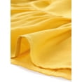 thumbnail image 6 of INSPIRE CHIC Women's Casual Ruffle Hem Asymmetrical High Elastic Waist Wrap Skirt, 6 of 6