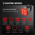 thumbnail image 5 of Nilvkv Bicycle Headlight Taillight Fast Charging Night Riding Flashing Front and Tail Light Set, 5 of 5