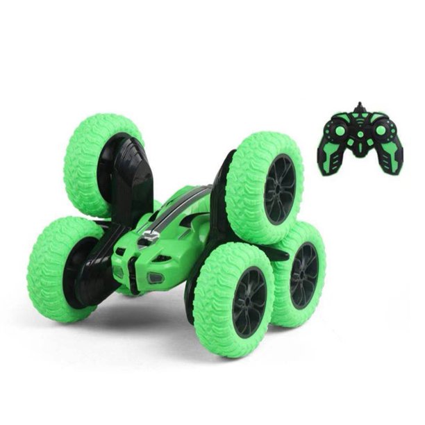 Tipping Bucket Remote Control Stunt Car Children's Toy DoubleSided