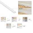 thumbnail image 1 of Kit de Cubierta para Cable D-Line de 157in, Ocultadores de Alambre Autoadhesivos, Canalera de Cables Pintable para Ocultar Alambres en Pared, Manejo de Cables Eléctricos - 10x 15.7 Longitudes y 19 Acc, 1 of 2