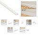 thumbnail image 1 of Kit de Cubierta para Cable D-Line de 157in, Ocultadores de Alambre Autoadhesivos, Canalera de Cables Pintable para Ocultar Alambres en Pared, Manejo de Cables Eléctricos - 10x 15.7 Longitudes y 19 Acc, 1 of 2