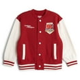 thumbnail image 4 of Disney Cars Lightning McQueen Fleece Varsity Bomber Jacket and Jogger Pants Outfit Set Toddler to Big Kid, 4 of 5