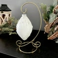 thumbnail image 3 of Bard's Twisted Gold-toned Ornament Stand, Medium, 9.5" H x 5.5" W x 5.5" D, Pack of 3, 3 of 5