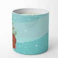 thumbnail image 5 of Carolines Treasures BB1586CDL 3.75 x 3.25 in. Unisex Christmas Tree & Longhair Red Dachshund 10 oz Decorative Soy Candle, 5 of 5