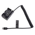 thumbnail image 3 of Cable adaptador de corriente USB tipo c para batería simulada Lp-e6 que alimenta la cámara, 3 of 5