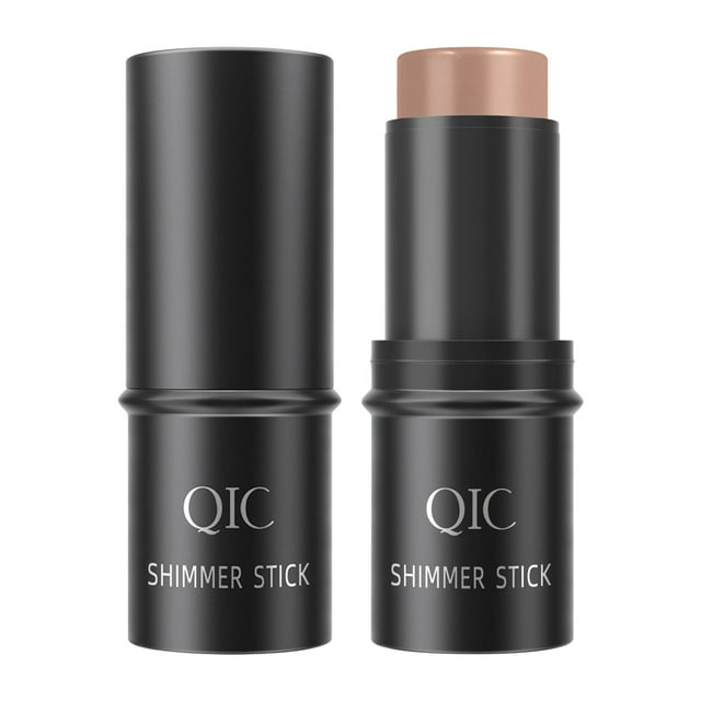FSTDelivery Qini Colorful High Gloss Stick Three Dimensional Face Priming Cream Lying Silkworm Pen Powder Blusher Stick Color Makeup 6g, Christmas Birthday Gifts for Women, on Sale Clearance