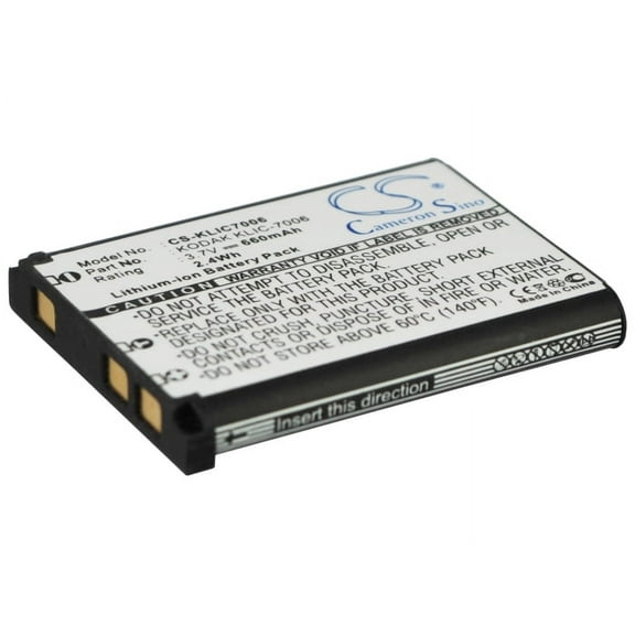 Battery for RICOH SL-58 SL-68 Kodak M200 M883 X53 X54 KLIC-7006 LB-012 DS-6365