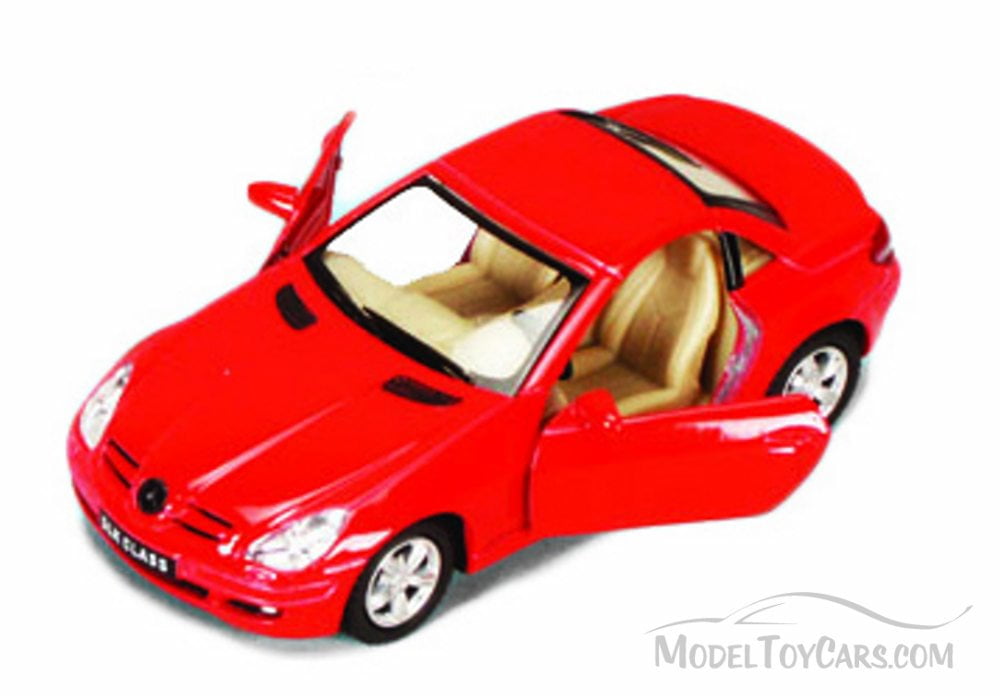 red mercedes benz toy car