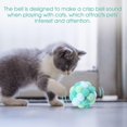 thumbnail image 5 of Bunte Plüsch-strengste Katze-Spielwaren Juguete para Gatitos con 7 Pompones, Pelota de Peluche Colorida para Gatos, Bolas Coloridas para Gatos con Campana, Pelota de Felpa para, 5 of 5