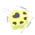 thumbnail image 4 of Unique Bargains Cat Claw Bath Sponge Body Scrubber 1 Pc Yellow, 4 of 6
