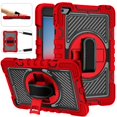 thumbnail image 2 of Funda Color Shock para iPad Mini 4/5 con correa para el hombro, correa de mano, soporte ajustable, a prueba de golpes, apta para niños, 2 of 5