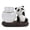 A, variant on HuiXinOu Panda Hydroponic Vase Glassware Transparent Flower Pot for Fresh Flowers Water Cultivation Desktop Decorative Ornament for Home Office Table Decor