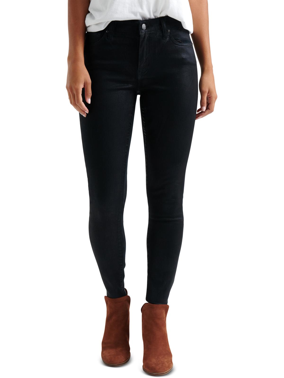 Lucky Brand Womens Ava Coated Metallic 