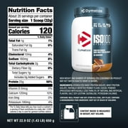Dymatize ISO100 مسحوق بروتين مصل اللبن المتحلل ، 25 جرام بروتين ، زبدة الفول السوداني بالشوكولاتة ، 20 حصة