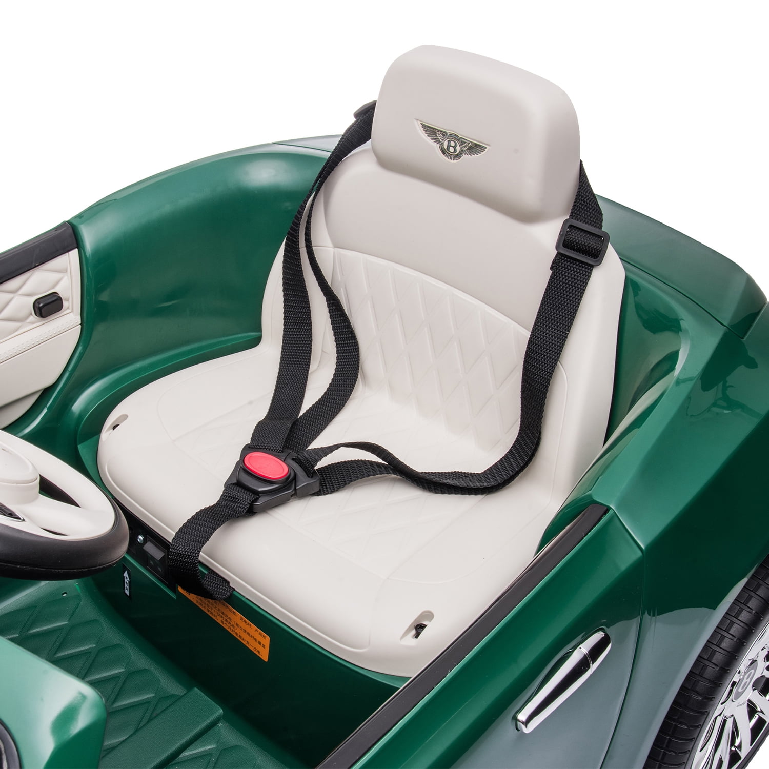 CIPACHO 12 V Electric Kid Ride On Car, Bentley Mulsanne Licensed Cars for Kids, Powered 4 Wheels Motorized Vehicles Children Toys, 2 Speeds, Green CIPACHO 12 V Electric Kid Ride On Car, Bentley Mulsanne Licensed Cars for Kids, Powered 4 Wheels Motorized Vehicles Children Toys, 2 Speeds, Green