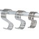 thumbnail image 2 of Gancho en forma de S de acero inoxidable, 10 Uds., pasamanos multifunción para cocina y dormitorio, gancho en forma de S, herramienta de almacenamiento colgante, gancho en forma de S10 piezas medioCN Deng Xun unisex, 2 of 2