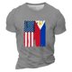 thumbnail image 2 of Camisetas de Manga Larga para Hombres Camiseta de Cuello Redondo Deportiva de Impresión Casual, Camisetas de Manga Larga para Hombres Algodón, 2 of 5