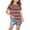 Pink, variant on Sakmal Daily Life Clothes For Kids Boy And Girl Black 1-8y Crew Neck Striped Short Sleeve Tee For Kids
