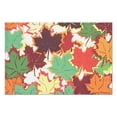thumbnail image 3 of Fall Orange Maple Leaves Placemats Set Of 4 Thanksgiving Harvest Fall Autumn Anti-slip Dining Table Mats 12 X 18 Inch Fall Table Mats for Kitchen Dining Table Mats, 3 of 5