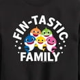 thumbnail image 3 of Baby Shark - Fintastic Family - Toddler And Youth Crewneck Fleece Sweatshirt, 3 of 6